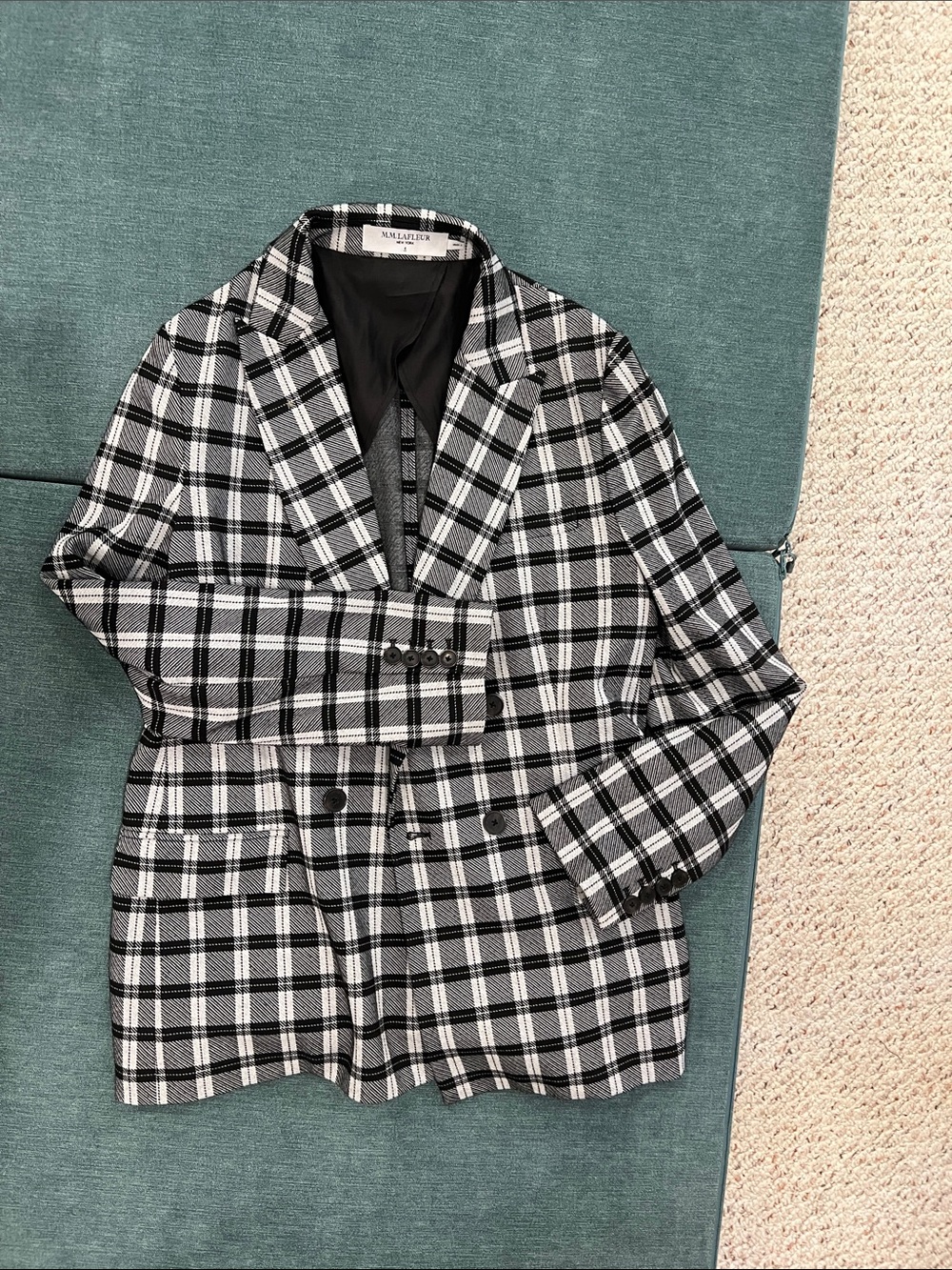 EUC MM LAFLEUR O'Hara Boyfriend Blazer - Knit Suiting